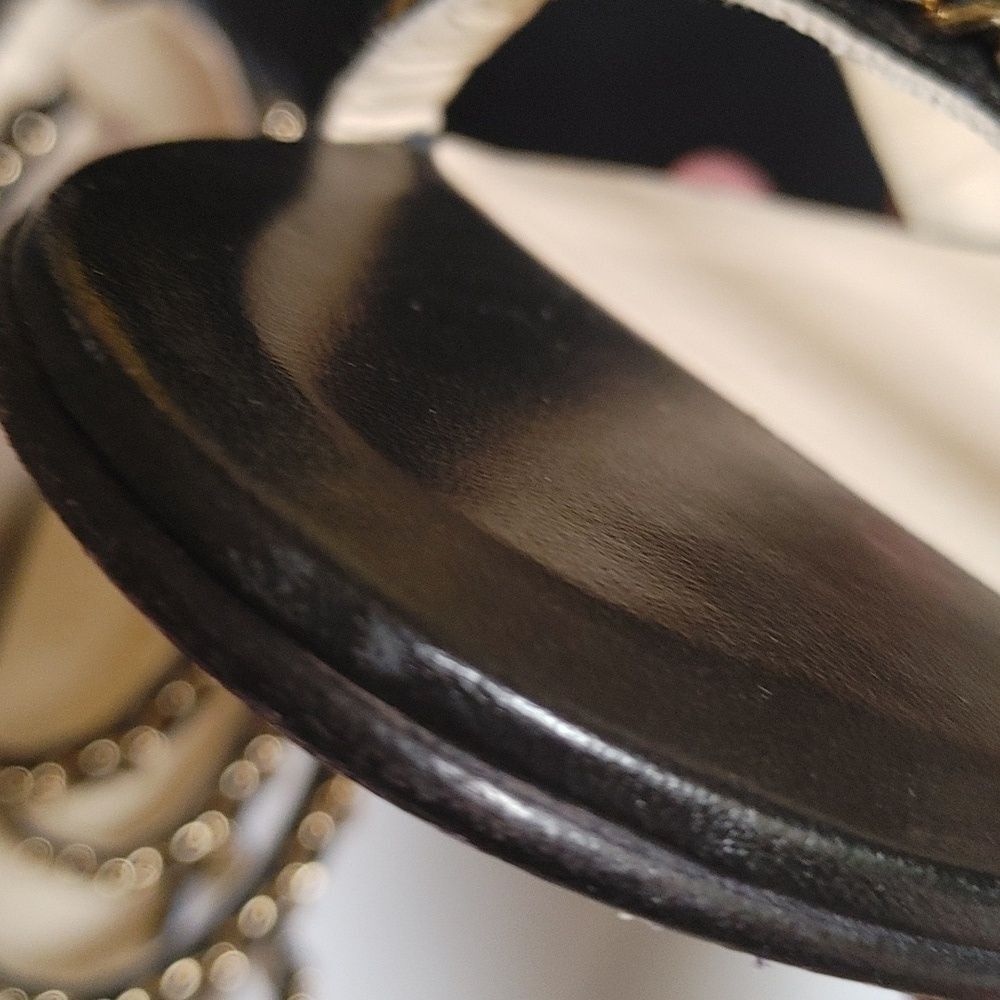 CHANEL Other Open Shoes Lambskin Black Size 40 - Picture 10 of 16